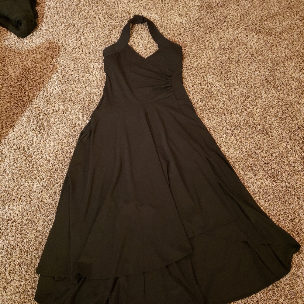 Black Michael kors halter dress